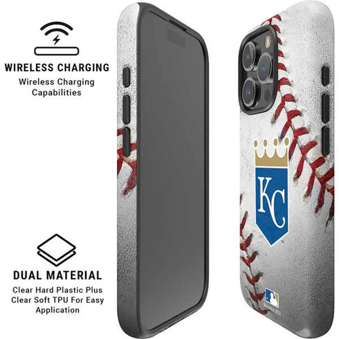 MLB Kansas City Royals Game Ball iPhone 16 Pro Magsafe Impact Case